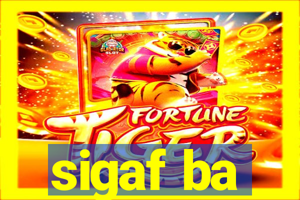 sigaf ba
